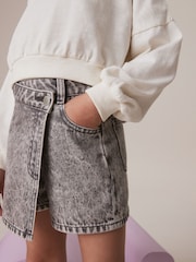 Ecru Print 100% Cotton Boxy Long Sleeve Sweatshirt (3-16yrs) - Image 3 of 6