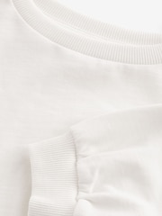 Ecru Print 100% Cotton Boxy Long Sleeve Sweatshirt (3-16yrs) - Image 6 of 6