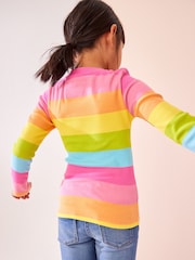 Multi Long Sleeve Ribbed Top (3-16yrs) - Image 2 of 6
