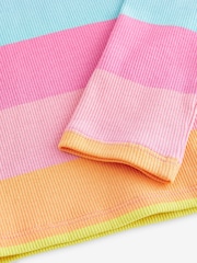 Multi Long Sleeve Ribbed Top (3-16yrs) - Image 6 of 6