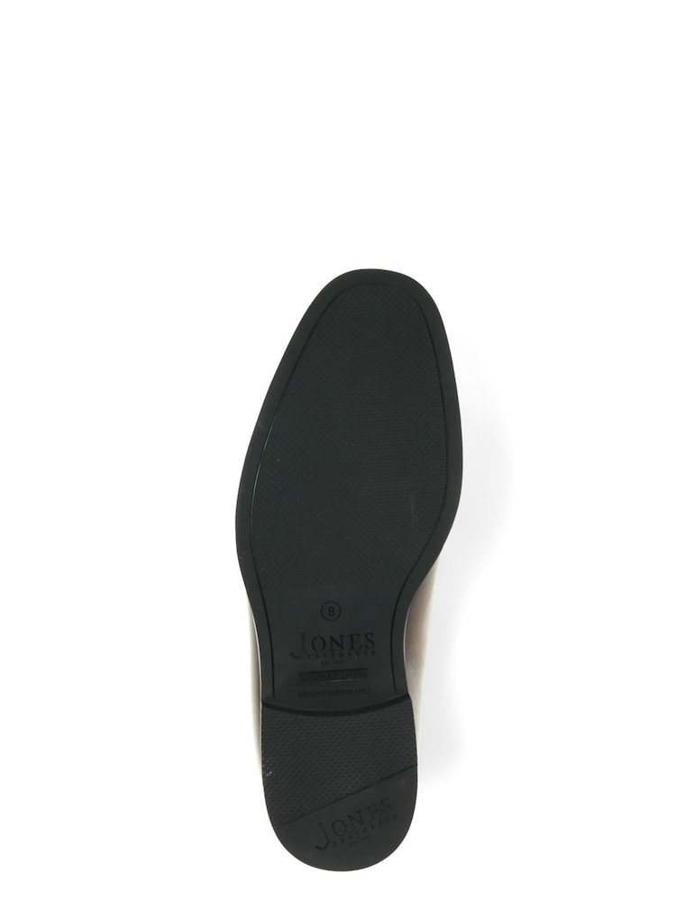 Jones Bootmaker Brown Manchester Wide Leather Lace-ups Shoes - Image 5 of 5