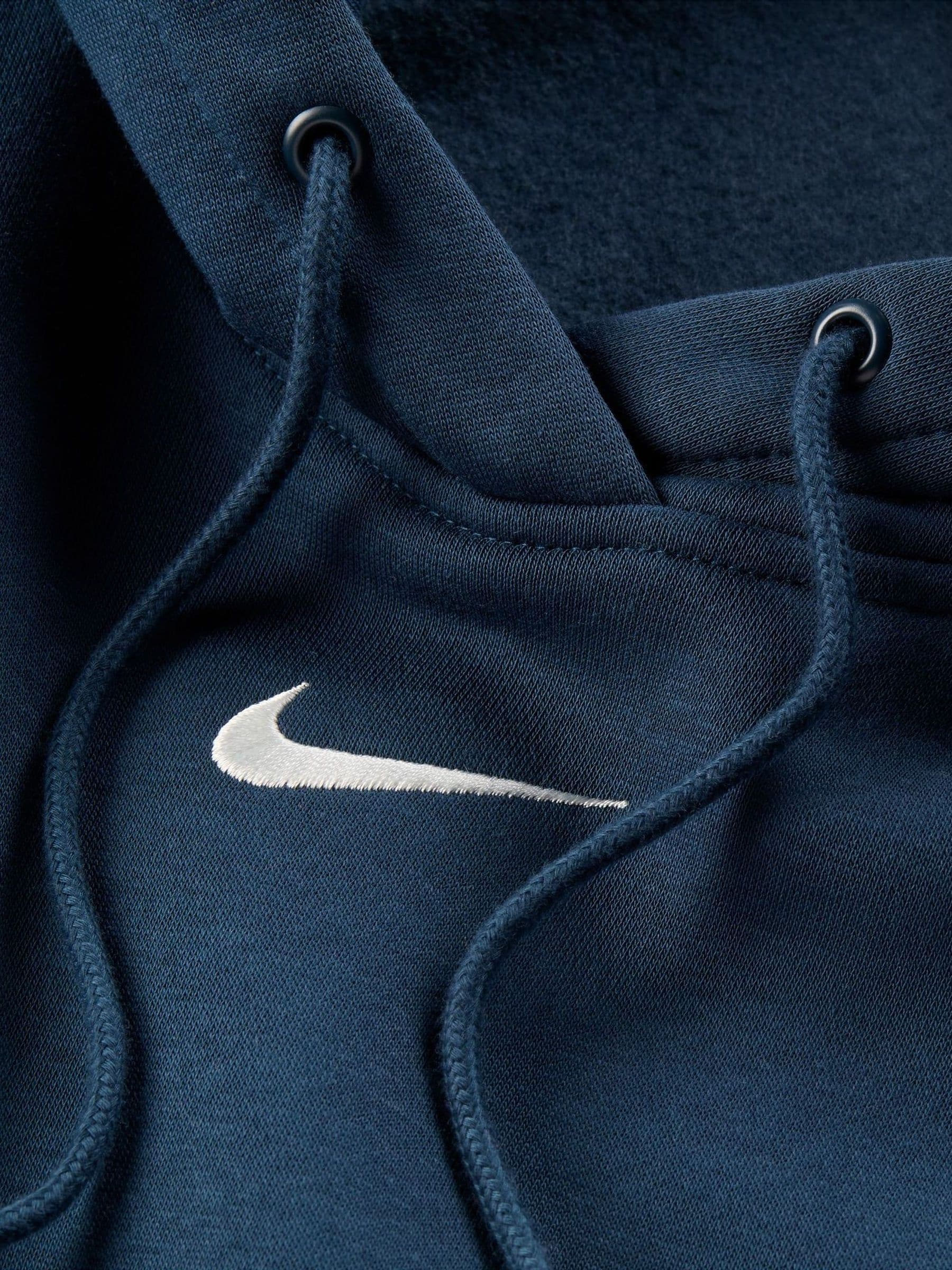 Buy Nike Navy Sportswear Phoenix Fleece Oversized Mini Swoosh Pullover Hoodie from Next Austria