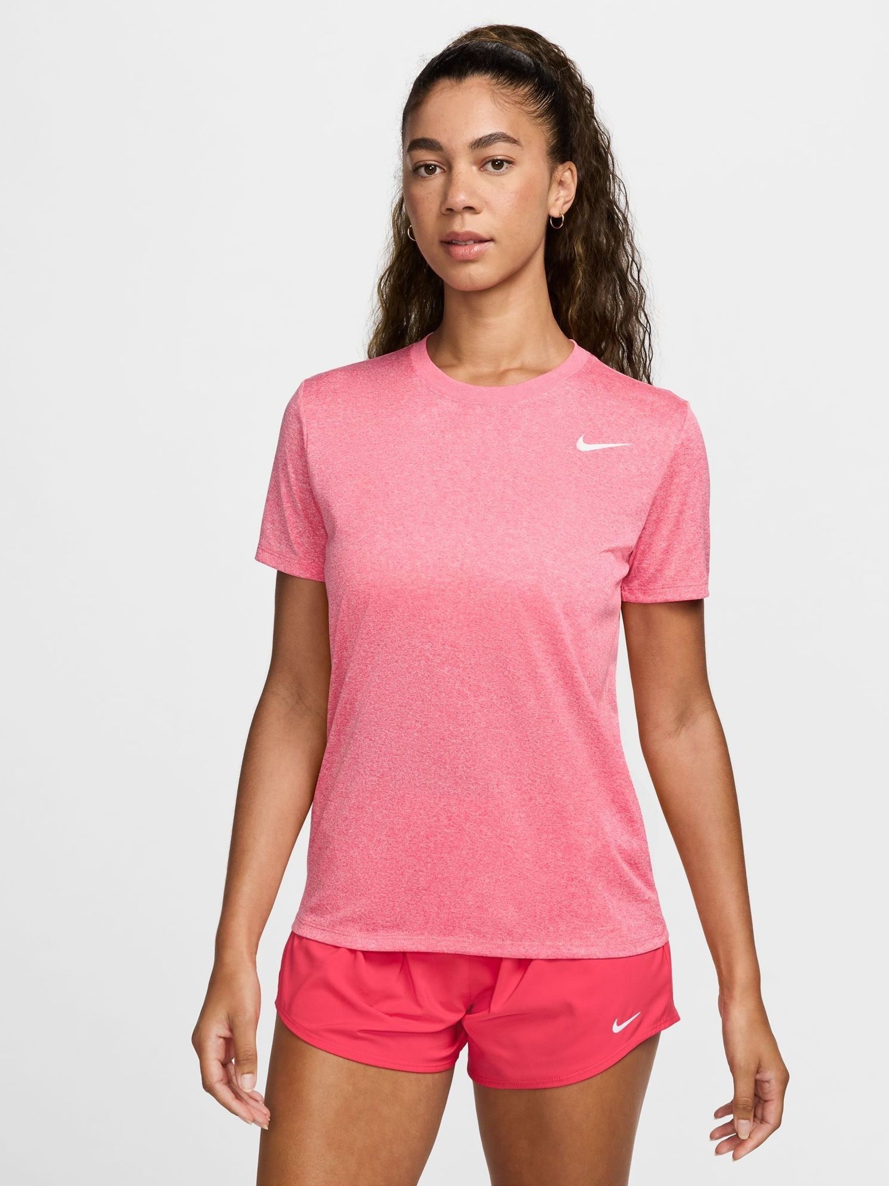 Buy Nike Pink Dri FIT T Shirt from Next Luxembourg