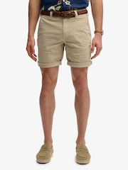 SUPERDRY Nude Utility Chino Shorts - Image 5 of 7