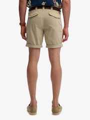 SUPERDRY Nude Utility Chino Shorts - Image 6 of 7