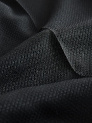 Μαύρο - Slim Fit - Tape Detail Textured Tuxedo Παντελόνια - Εικόνα 11 του 11