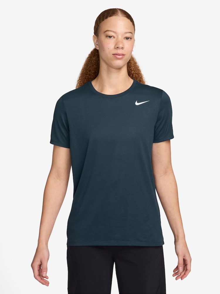 Nike Navy Dri-FIT T-Shirt - Image 1 of 3