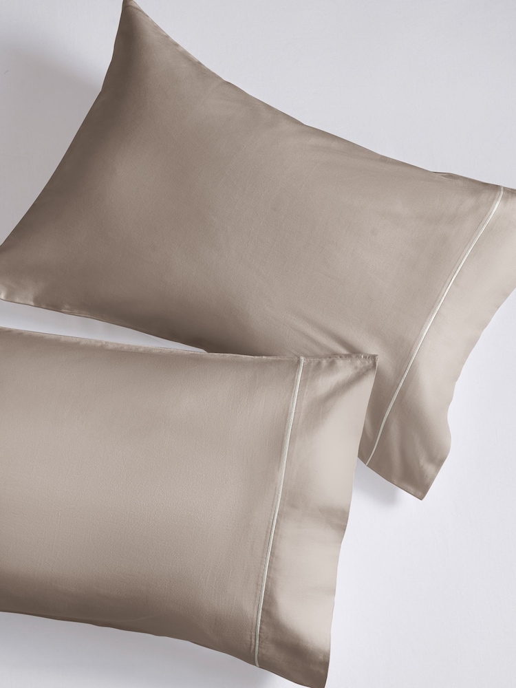 Collection Luxe Kissenbezüge aus 100 % Baumwolle im 2er-Set, Fadendichte: 300 - Bild 1 von 4 Collection Luxe Kissenbezüge aus 100 % Baumwolle im 2er-Set, Fadendichte: 300 - Bild 1 von 4