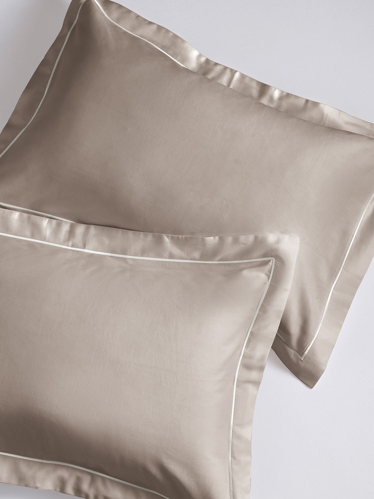 Collection Luxe Kissenbezüge aus 100 % Baumwolle im 2er-Set, Fadendichte: 300 - Bild 2 von 4 Collection Luxe Kissenbezüge aus 100 % Baumwolle im 2er-Set, Fadendichte: 300 - Bild 2 von 4