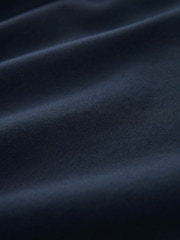 Navy Graphic Polo Rugby Longsleeve Mini Shirt Dress - Image 6 of 6
