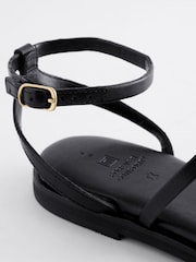 Black Forever Comfort® T-Bar Sandals - Image 6 of 6
