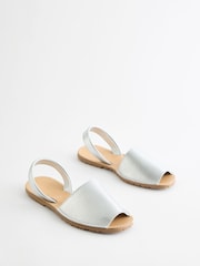 Silver Beach Sandals - Image 2 of 6