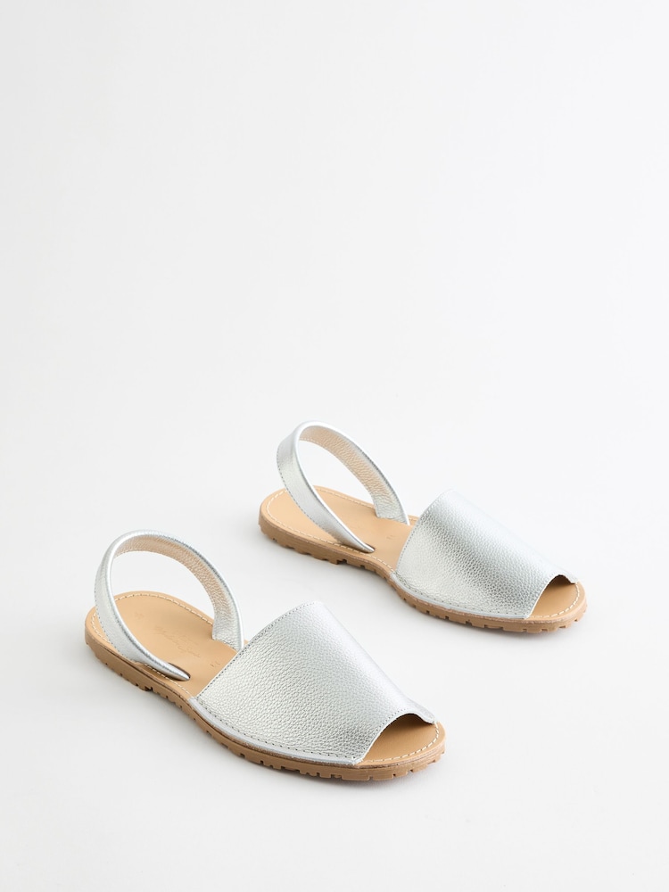 Silver Beach Sandals - Image 2 of 9