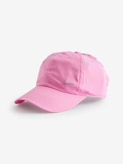 Розовый с хромированным - Nike детская кепка с металлическим логотипом  Dri-FIT Kids Club - Изображение 6 из 8