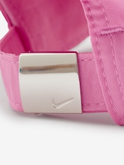 Розовый с хромированным - Nike детская кепка с металлическим логотипом  Dri-FIT Kids Club - Изображение 7 из 8