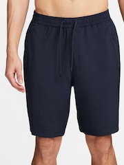 Nike Blue Form Dri-FIT 9 inch Unlined Training Shorts - Image 1 of 4