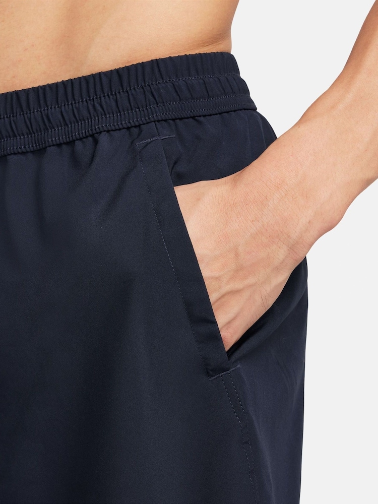 Nike Blue Form Dri-FIT 9 inch Unlined Training Shorts - Image 4 of 4