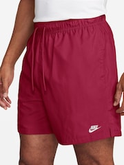Team-Rot - Nike Club Flow Gewebte Shorts - Bild 3 von 5