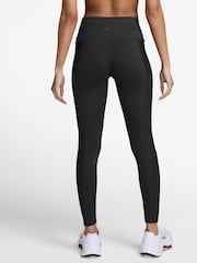 Nike Black One Wrap High Waisted 7/8 Leggings - Image 2 of 4
