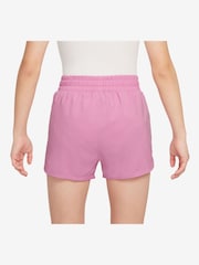 Nike Pink Dri-FIT One High-Waisted Shorts - Image 2 of 4