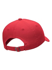 Nike Red Kids Club Unstructured Futura Wash 100% Cotton Cap - Image 2 of 9
