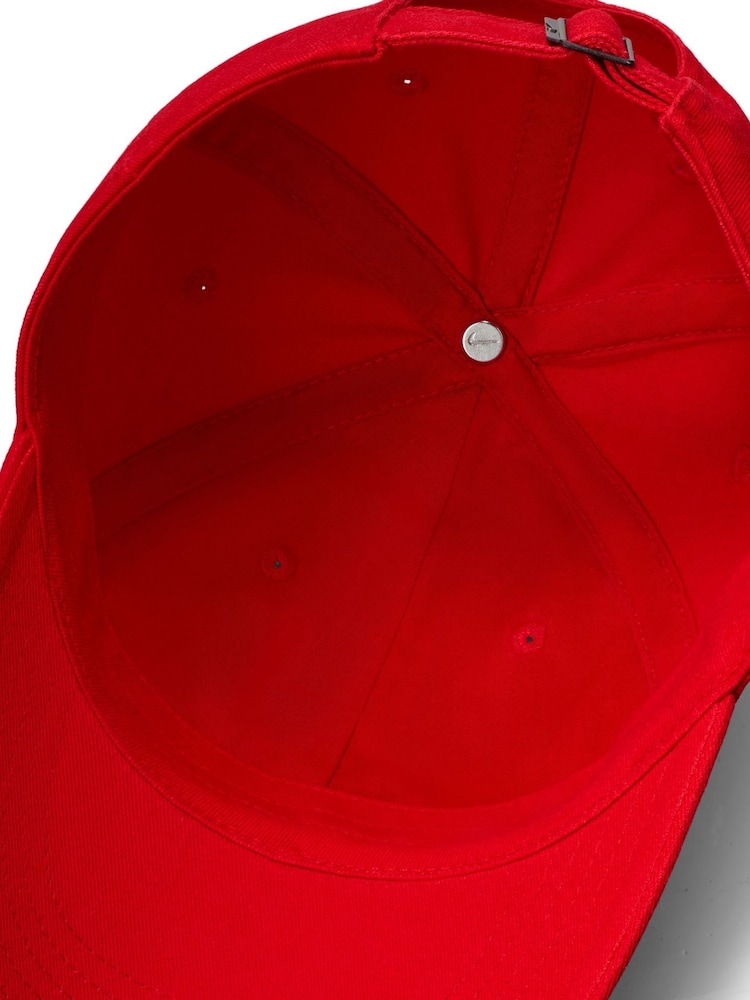 Nike Red Kids Club Unstructured Futura Wash 100% Cotton Cap - Image 3 of 9