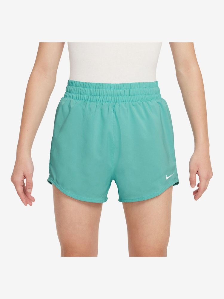 Зеленый мороз - Nike шорты с завышенной талией Dri-FIT One - Изображение 1 из 4