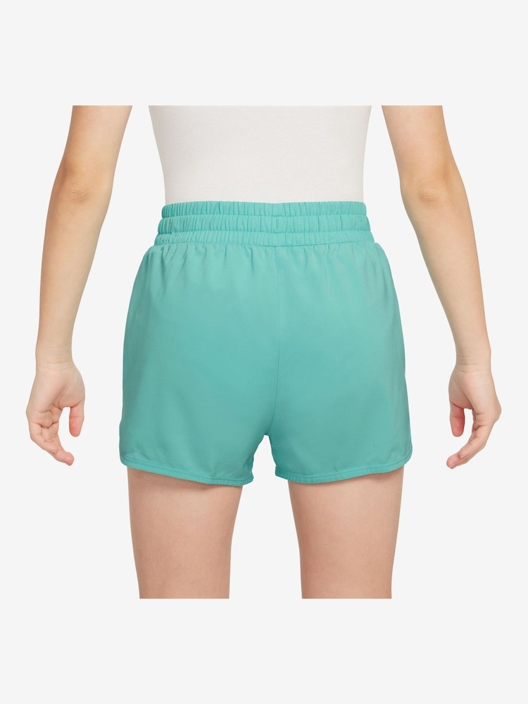 Зеленый мороз - Nike шорты с завышенной талией Dri-FIT One - Изображение 2 из 4