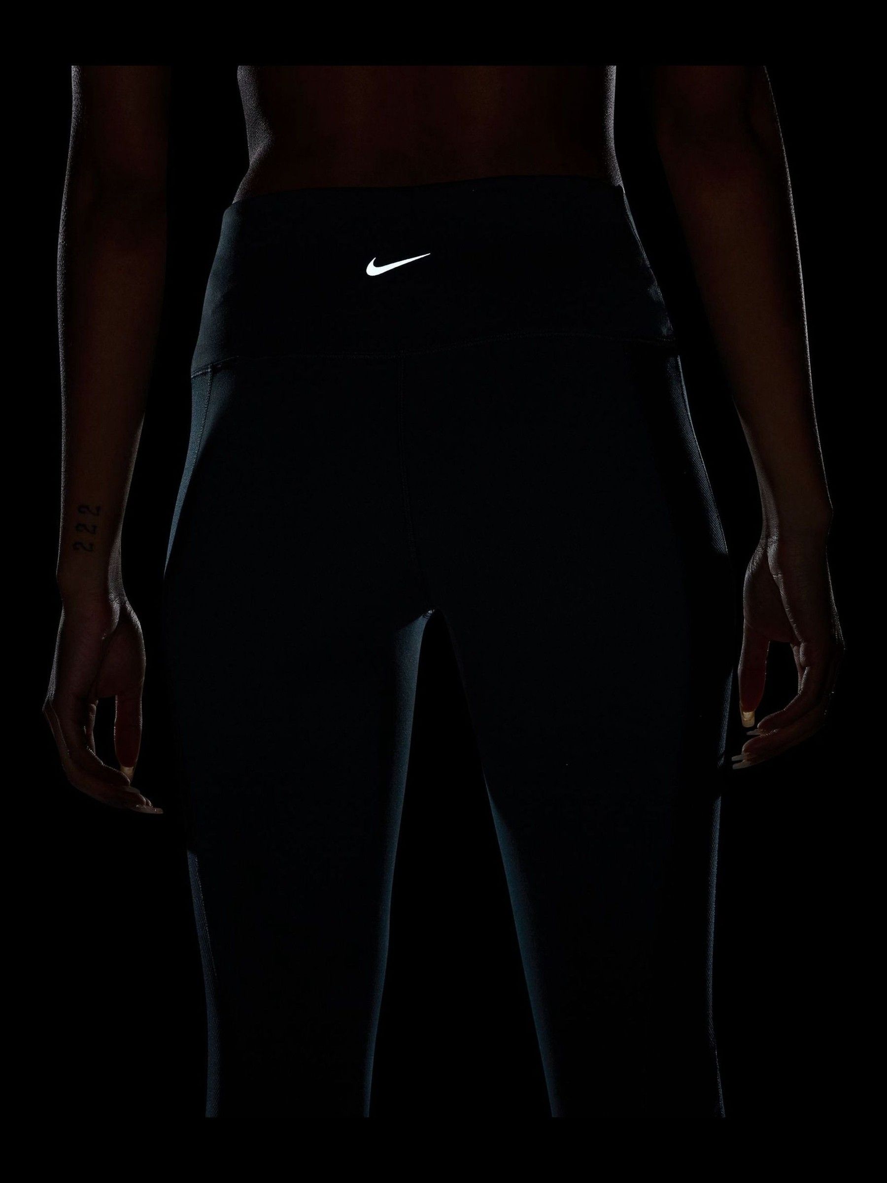 Przegl daj Niebieski Nike One Wrap High Waisted 7 8 Leggings from Next Poland