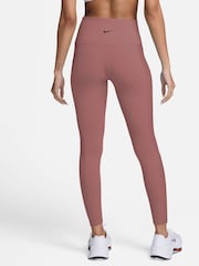 Nike Dusky Pink One Wrap High Waisted 7/8 Leggings - Image 2 of 4
