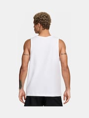 Nike White Sportswear Premium Essentials 100% Cotton Vest - Image 2 of 10