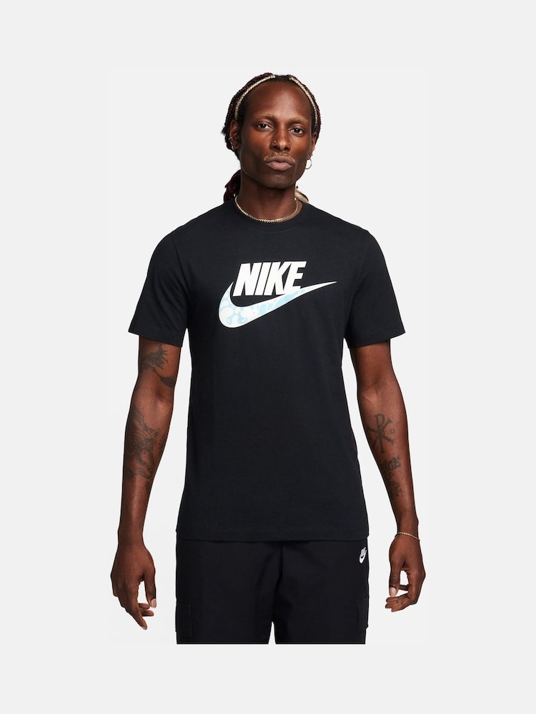 Czarny - Nike Sportswear Printed Graphic T-Shirt - Obraz 1 z 4