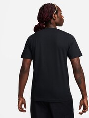 Czarny - Nike Sportswear Printed Graphic T-Shirt - Obraz 2 z 4