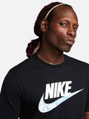 Czarny - Nike Sportswear Printed Graphic T-Shirt - Obraz 3 z 4