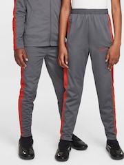 Nike Iron Grey/Dragon Red Dri-FIT Kids Academy 23 Football Tracksuit - Image 3 of 4