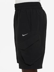 Nike Black Sportswear City Utility Cargo Shorts - Image 3 of 4