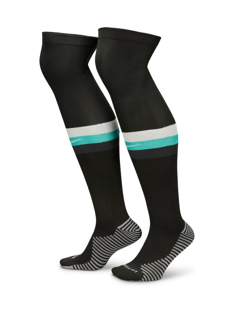 Nike Black/Green Liverpool FC Strike Home Away Football Socks - Image 1 of 4