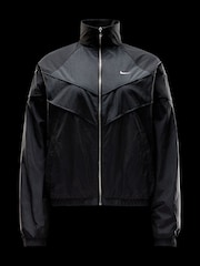Nike Black Windrunner UV Protection Woven Full-Zip Jacket - Image 6 of 6
