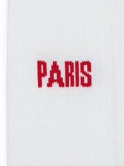 Nike White Paris Saint-Germain Strike Knee High Football Socks - Image 4 of 4