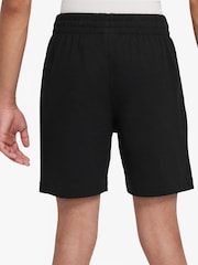 Nike Black 100% Cotton Sportswear Club Shorts - Image 2 of 4