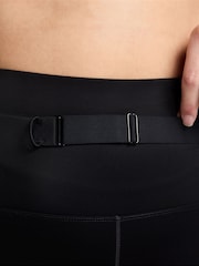 Schwarz - Nike Go Trail Running 7/8-Leggings mit starkem Stützeffekt, hohem Bund und Taschen - Bild 6 von 13