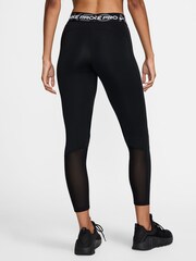 Nike Black Pro Mid-Rise 7/8 Leggings - Image 2 of 7