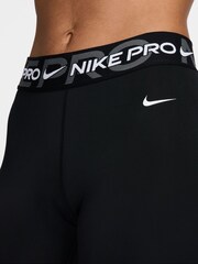 Nike Black Pro Mid-Rise 7/8 Leggings - Image 3 of 7