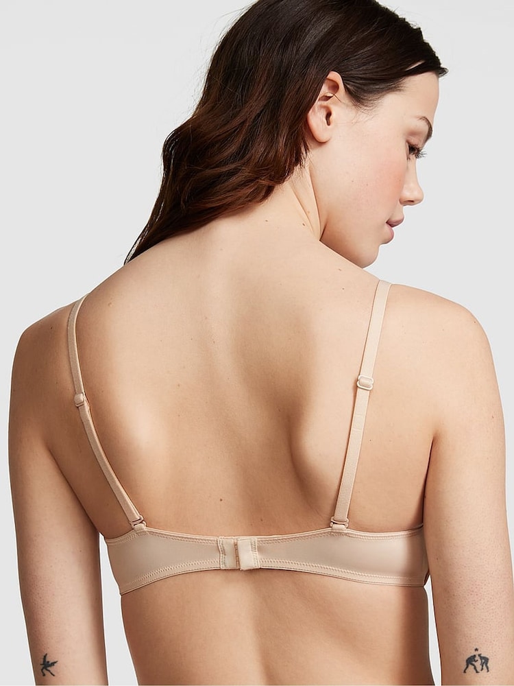 Victoria's Secret PINK Nude Marzipan Non Wired Lightly Lined Bra - Image 2 of 4