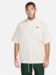 Nike White Club Oxford 100% Cotton Shirt - Image 1 of 6