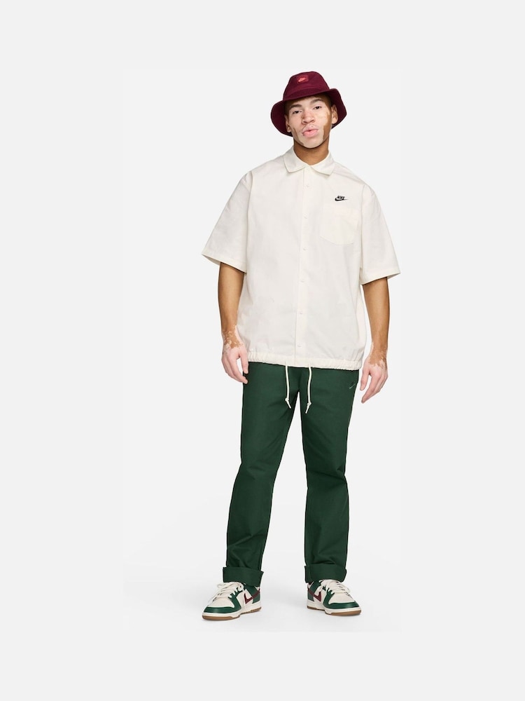 Nike White Club Oxford 100% Cotton Shirt - Image 6 of 6