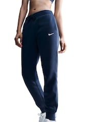 Nike Navy Phoenix Fleece Mid-Rise Joggers - Image 1 of 4