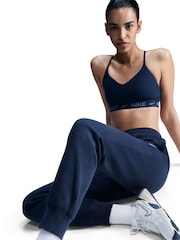 Nike Navy Phoenix Fleece Mid-Rise Joggers - Image 2 of 4