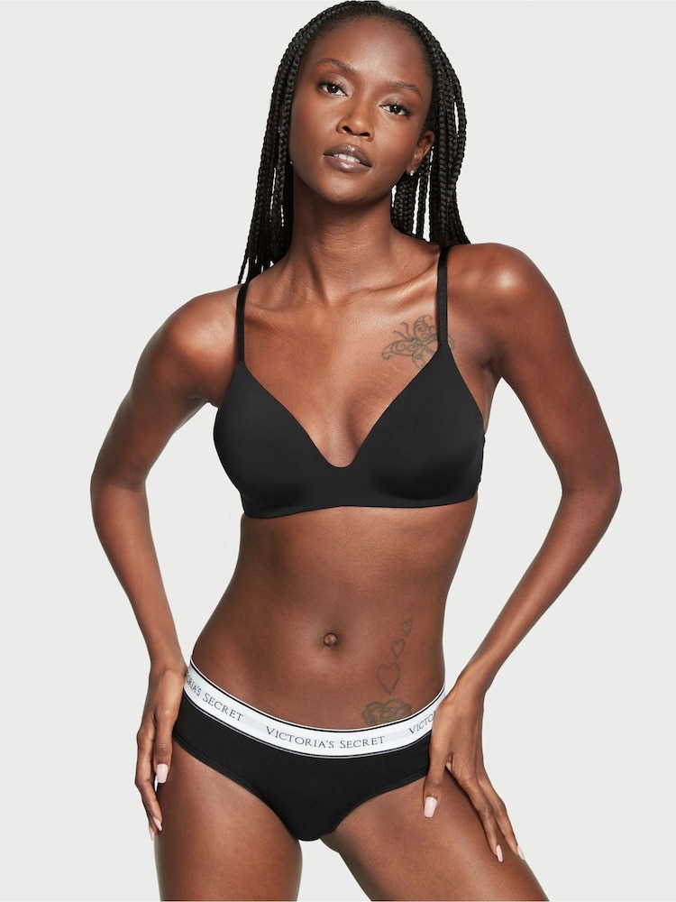 Victoria's Secret Black Hipster Knickers - Image 1 of 3