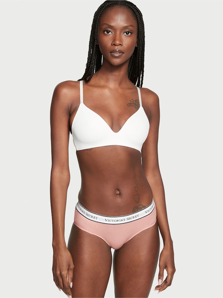 Victoria's Secret Misty Rose Pink Hipster Knickers - Image 1 of 3
